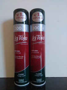 La Toja  Spanish Shaving Foam Classic 300ml X 2