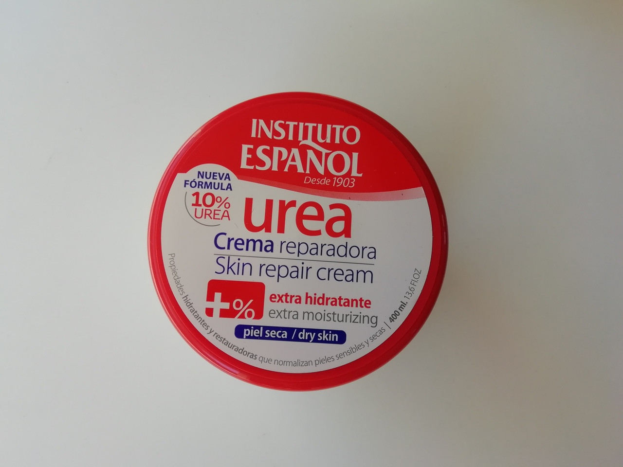 Instituto Espanol UREA skin repair Cream 1 x 400ml - Gemstone Trading