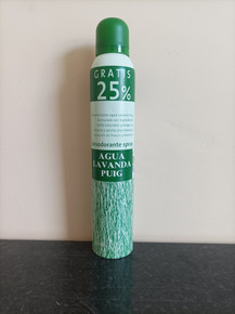 Agua Lavanda Puig luxury Spanish spray deodorant 200ml plus 50ml  x 1 
