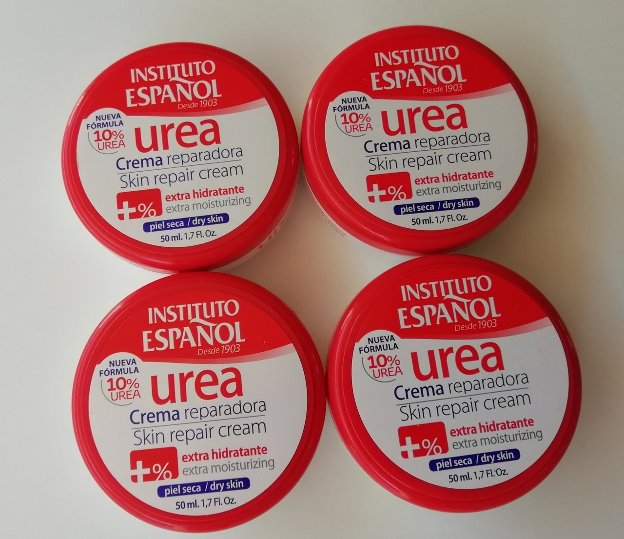 Instituto Espanol UREA skin repair cream 50ml x 8 (EIGHT) Travel Size -  Gemstone Trading