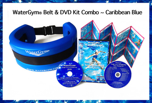 Water Aerobics Exercise DVD Weight Loss WaterGym Belt