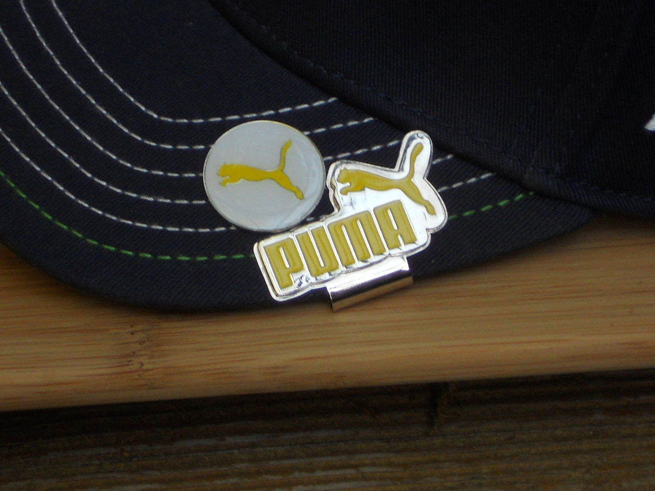 Puma Hat Clip Yellow With White Background & Logo Japan New Free Martini -  Classic Golf of The Carolinas