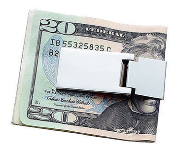  Money Clip Spring Loaded - Free Engraving-Name or Initals- Great Gift!
