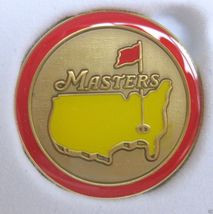 The Masters 2014 Championship Ball Marker - From Augusta / Red Circle