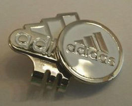 Adidas Ball Marker White & Silver Logo & Hat Clip - Great Looking! Free  Champ! - Classic Golf of The Carolinas