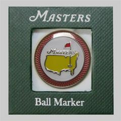The Masters Championship Ball Marker 2015 Jordan Spieth Red