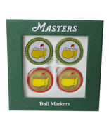 The Masters Variety Pack 2 Green Circle and 2 Red Circle 2014 Ball Markers