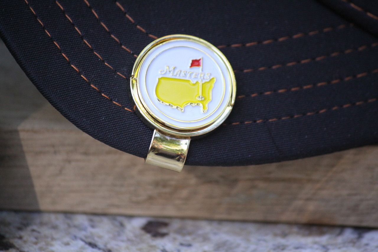 masters ball marker hat clip
