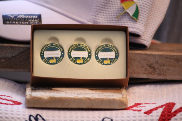 Masters Green Banner 3 pack Ball Marker