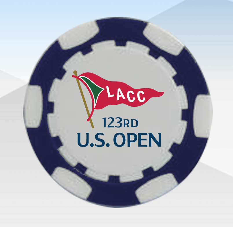 US Open 2023 Blue Poker Chip