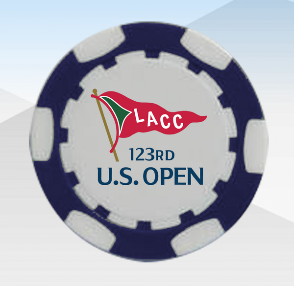 US Open 2023 Blue Poker Chip