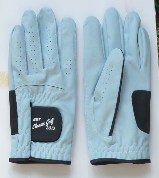 Classic Golf Ladies Blue Golf Gloves