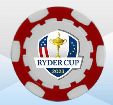 Ryder Cup Red Poker Chip 1pc
