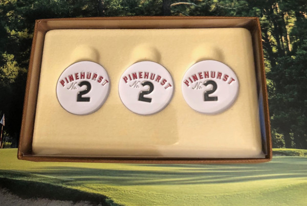 2024 US Open Pinehurst No. 2 Golf Ball Marker + Black Gunmetal
