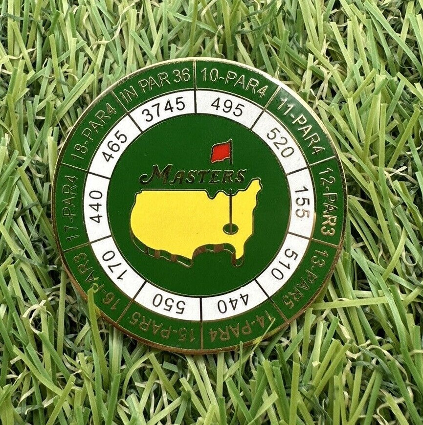 The Masters Tournament Magnetic Ball Marker Augusta National