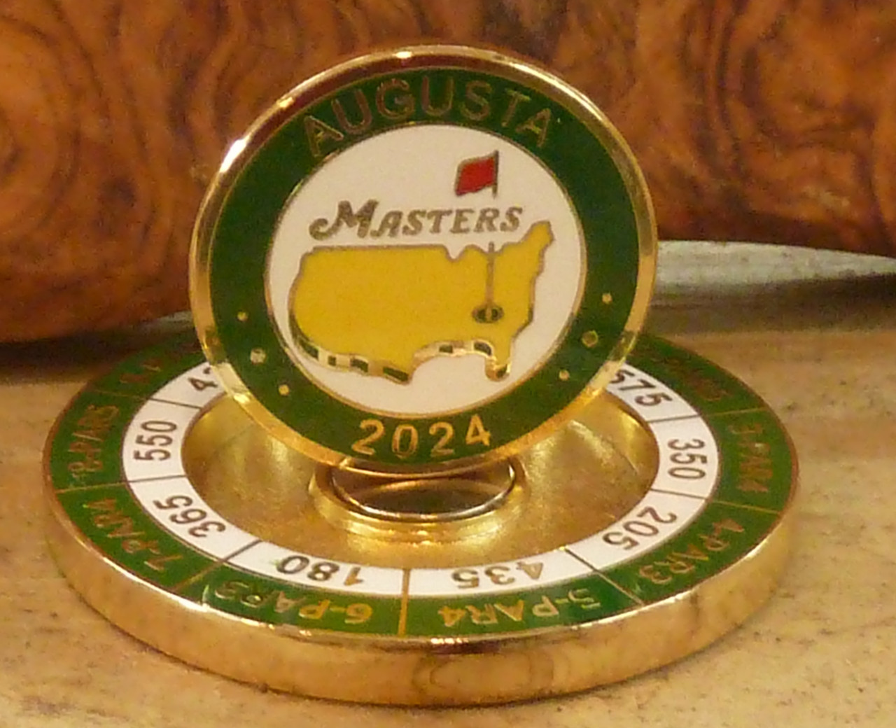 The Masters Tournament 2024 Magnetic Ball Marker Augusta National