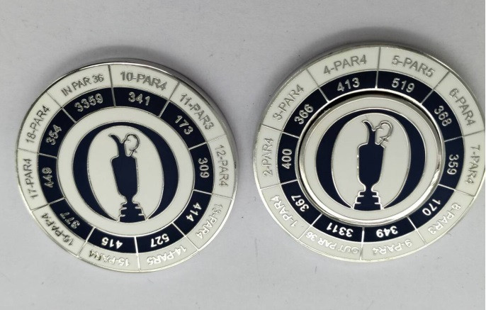 ゴルフマーカー OLD COURSE ST ANDREWS Amazon.com : New St. Andrews Magnetic Golf Ball Marker