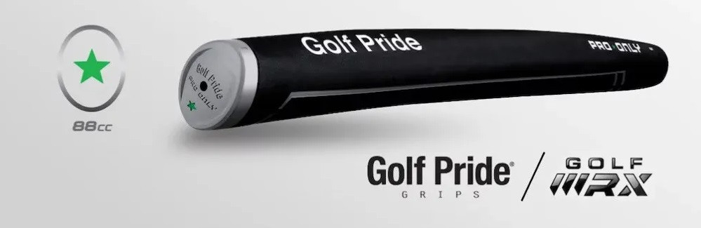 Golf Pride Pro Only Putter Grips .580 Standard 72cc Green Star /