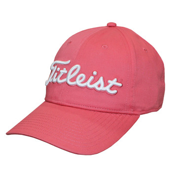 Titleist 
Red /Titleist Golf Tour Performance Adjustable Hat – Lightweight, Breathable, Pro-Style Fit