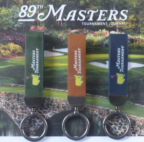 The Masters Leather Strap Style Keychain