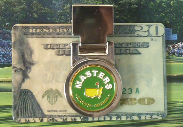 The Masters 25/26  Ball Marker Money Clip