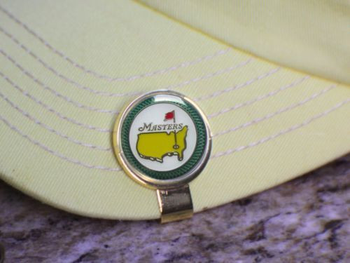 The Masters Championship Ball Marker & Hat Clip / Green  2015 Jordan Spieth 