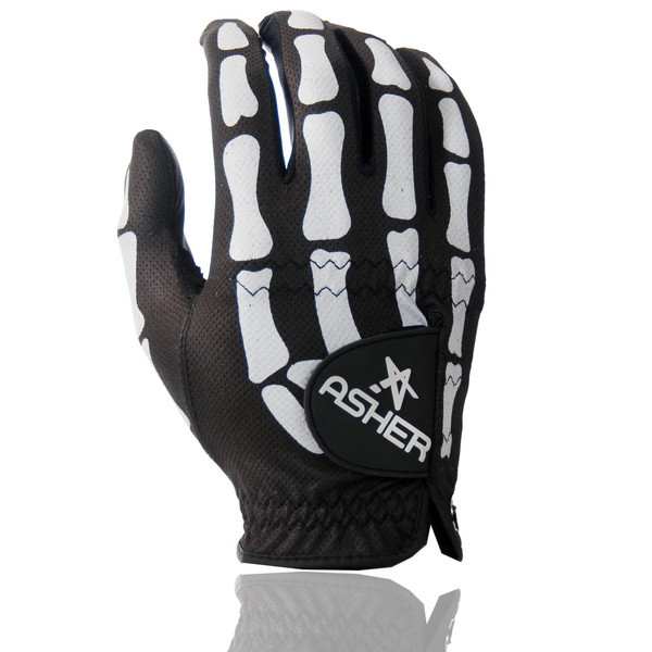 Asher's Death Grip Black Premium Golf Glove Cool Tech! Free Martini 