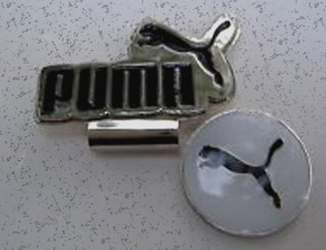 Puma Hat Clip White & Logo Black background  Japan New Free Martini