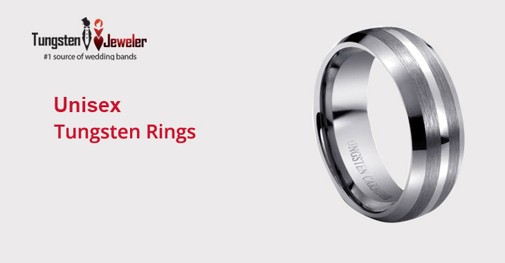 Unisex Tungsten Rings 