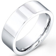 Cobalt Chrome Wedding Band Rings