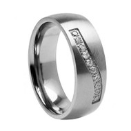 Titanium Wedding Band Ring "