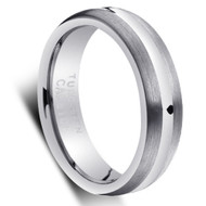 Tungsten Ring " Matte and polished "