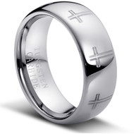 Tungsten Carbide Ring "High Polished"