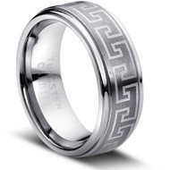 Tungsten Ring" Matte & polished "