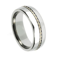 Grooved  Carbide Tungsten Ring