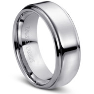 Tungsten Ring " High Polished" Perfect for Him/Her