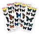 Assorted Butterfly pop-up stickers