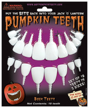 Pumpkin Teeth - Buck Teeth