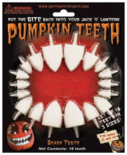 Pumpkin Teeth - Shark Teeth
