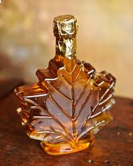 50 ml Maple Leaf Shaped Bottle  48/case - Priced Individually