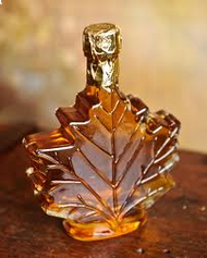 250 ml Maple Leaf Shaped Bottle  12/case - Priced Individually