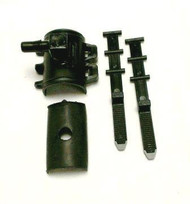 1 Way Super Saddle Manifold For 5/16" Tubing, with Gasket and Clip - Fixed