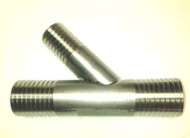Insert Reducing Y  1.25 x 1.25 x 3/4 SS