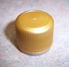 Gold Plastic 18mm Cap with Snap-lock