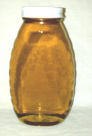 2# Honey Jar - glass 12/cs