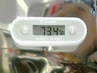 Thermometer -  5" Stem  -Digital Readout  -58'F to 392'F