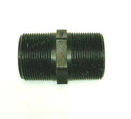 Pipe Nipple - Black Poly - 3/4" Close