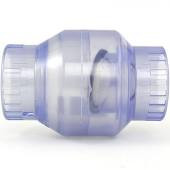 Check Valve, 1 1/2" , Clear