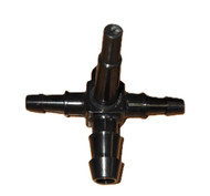 Reducing T with plug 3/16" x 5/16" x 3/16"     25/pkg