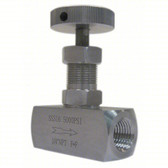 H5RDC-2 Needle Valve, 1/4" F x 1/4" F